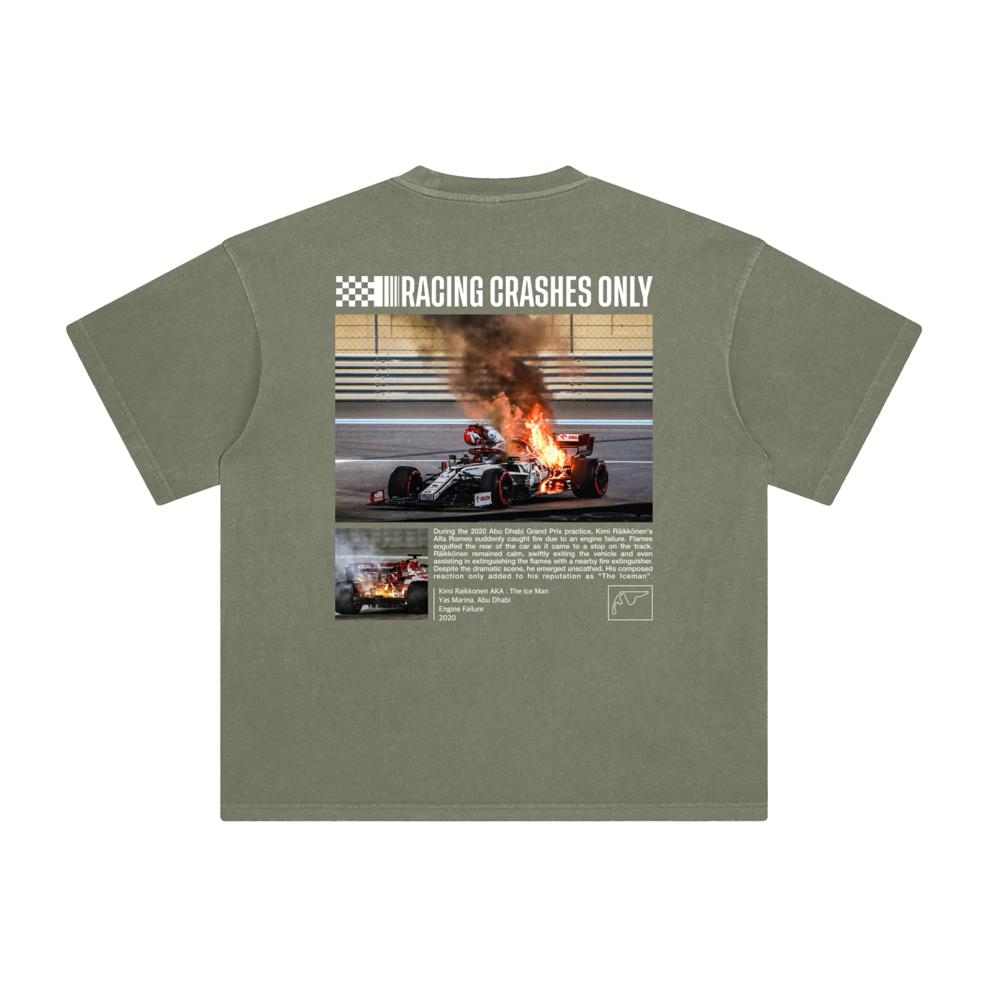 Kimi Raikkonen Fire Tee