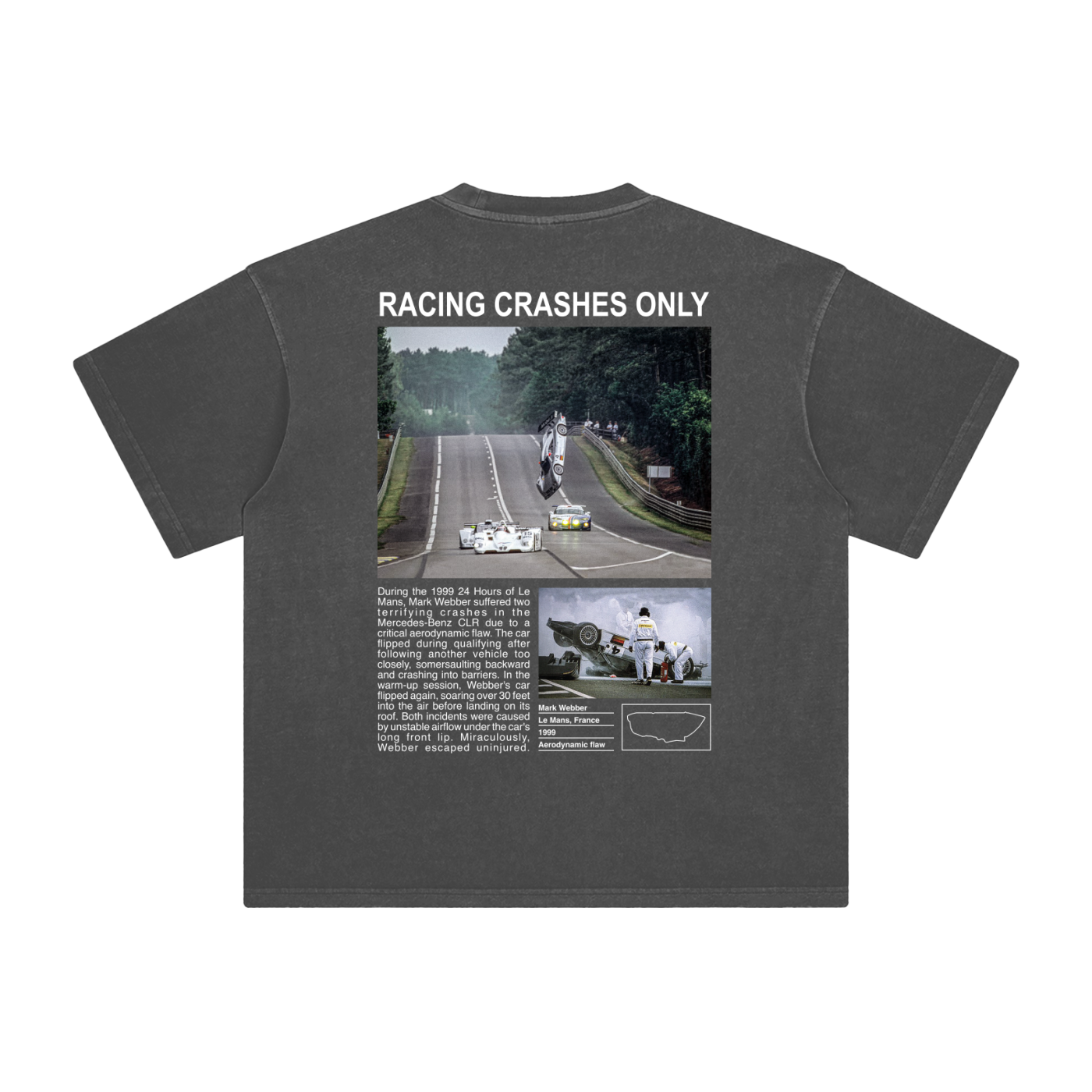 Mercedes Le Mans Crash Tee