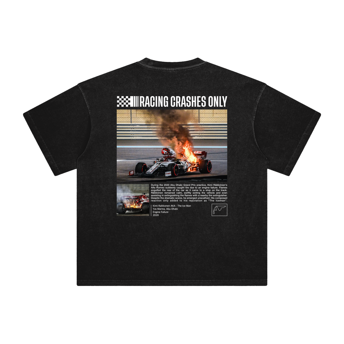 Kimi Raikkonen Fire Tee