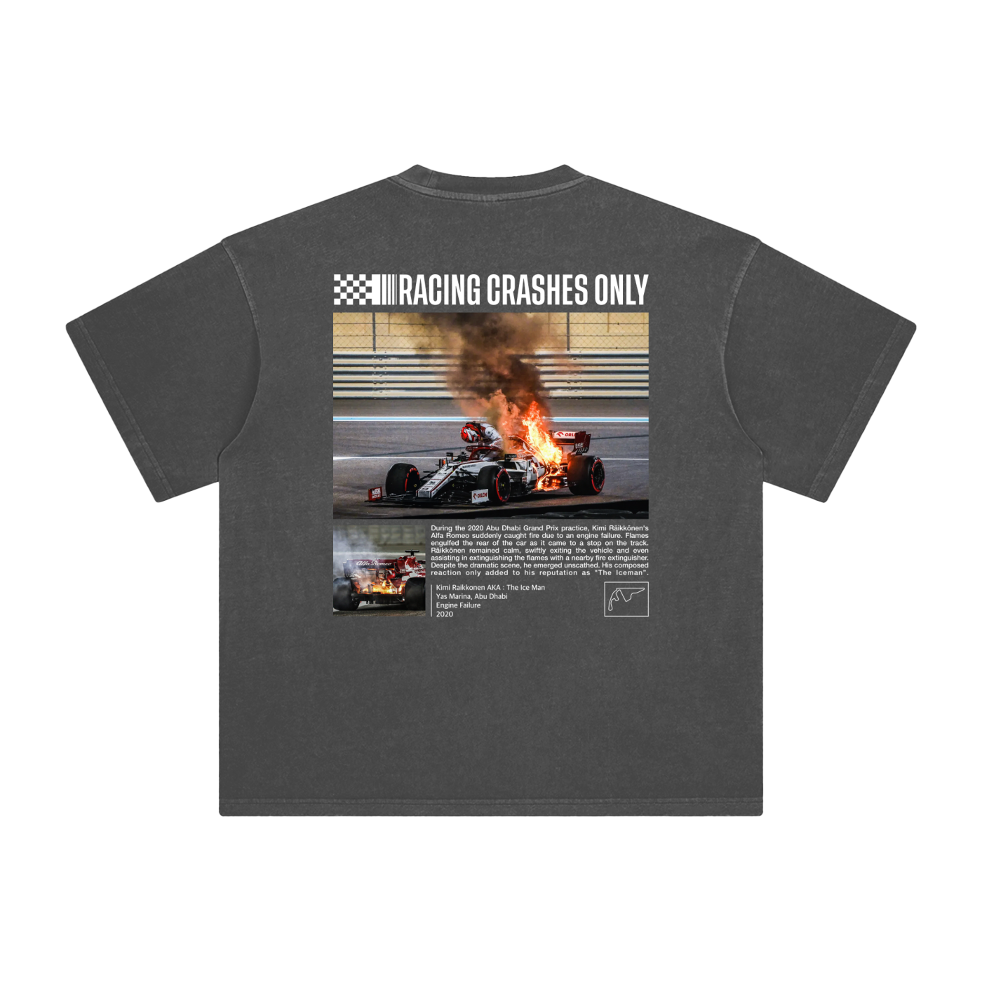 Kimi Raikkonen Fire Tee