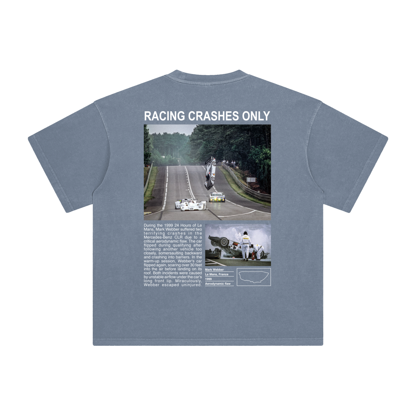 Mercedes Le Mans Crash Tee