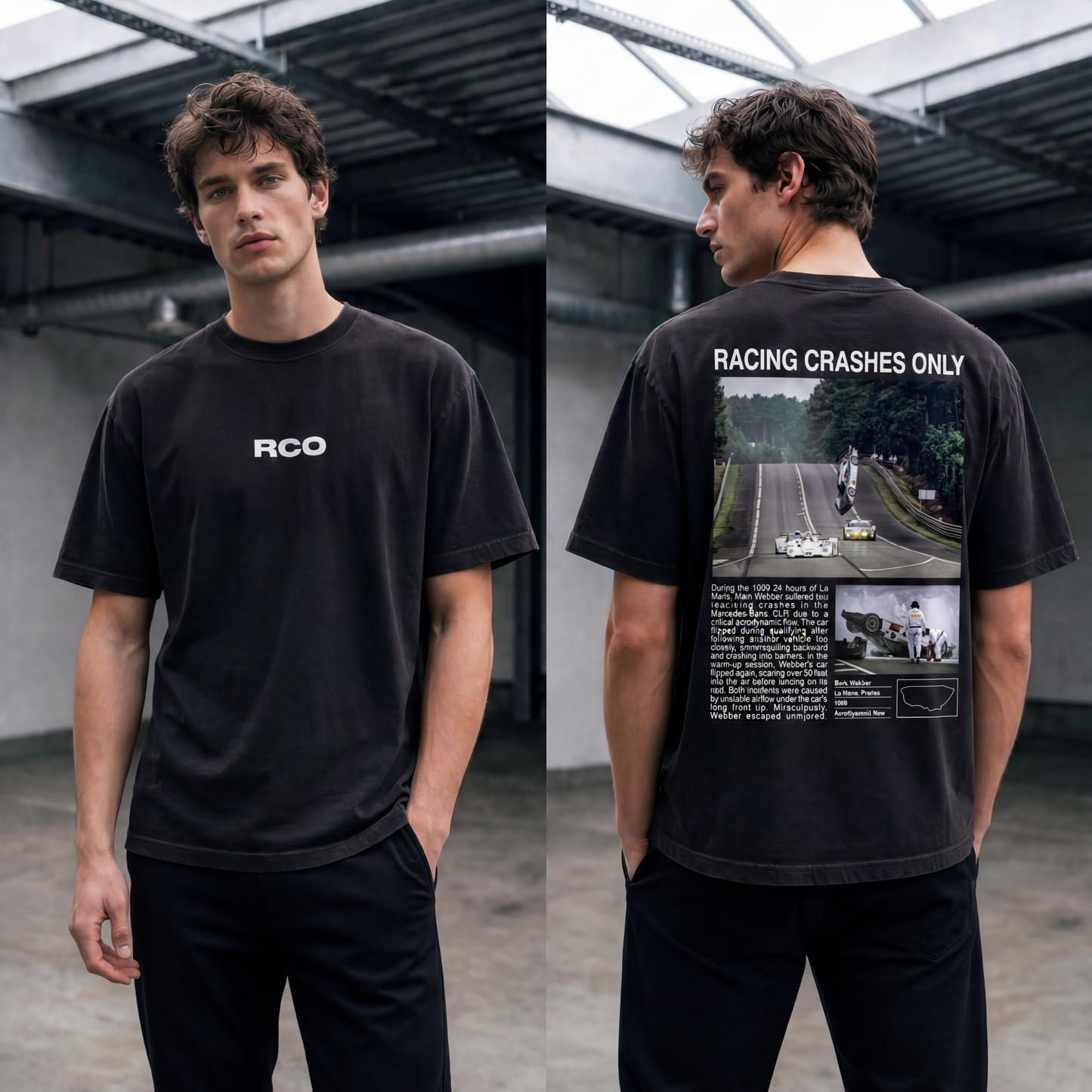 Mercedes Le Mans Crash Tee