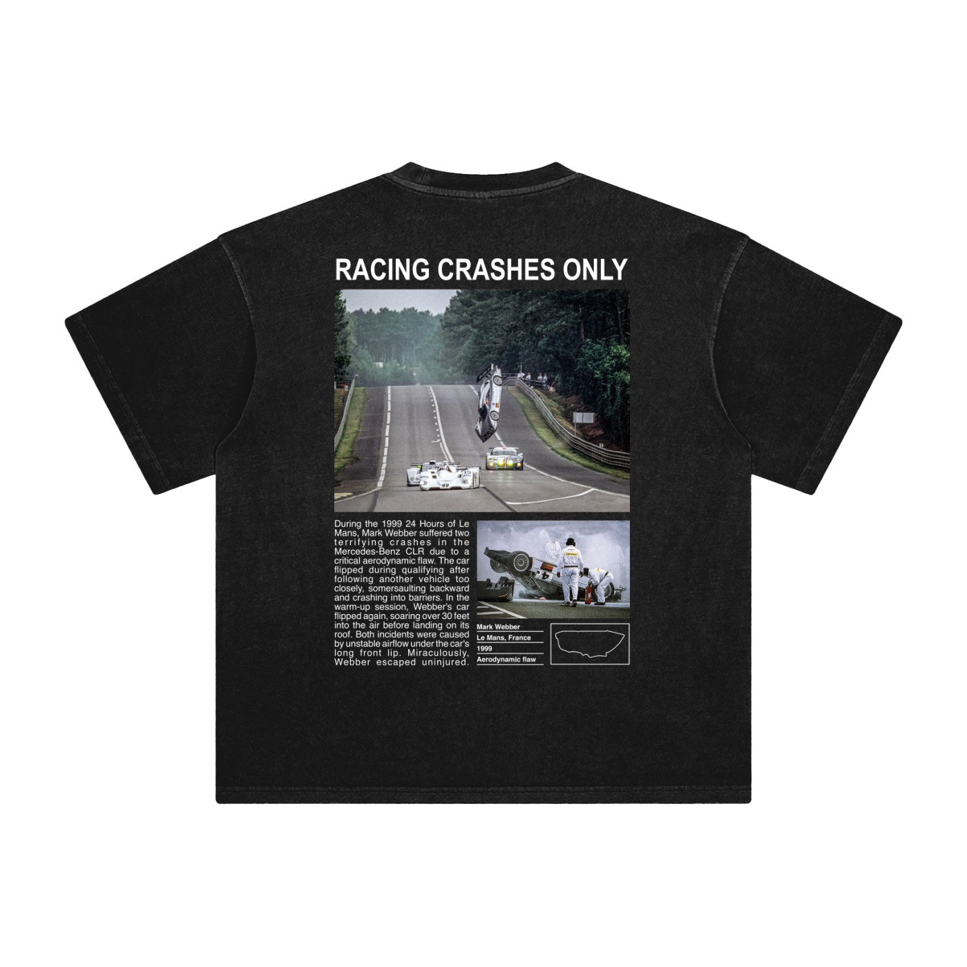 Mercedes Le Mans Crash Tee