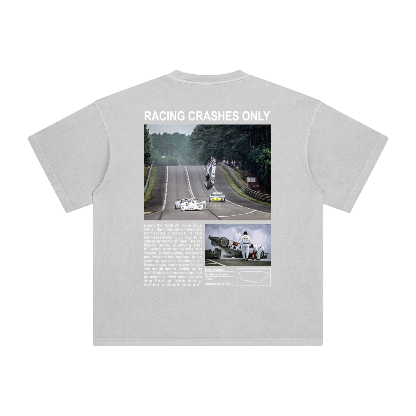 Mercedes Le Mans Crash Tee