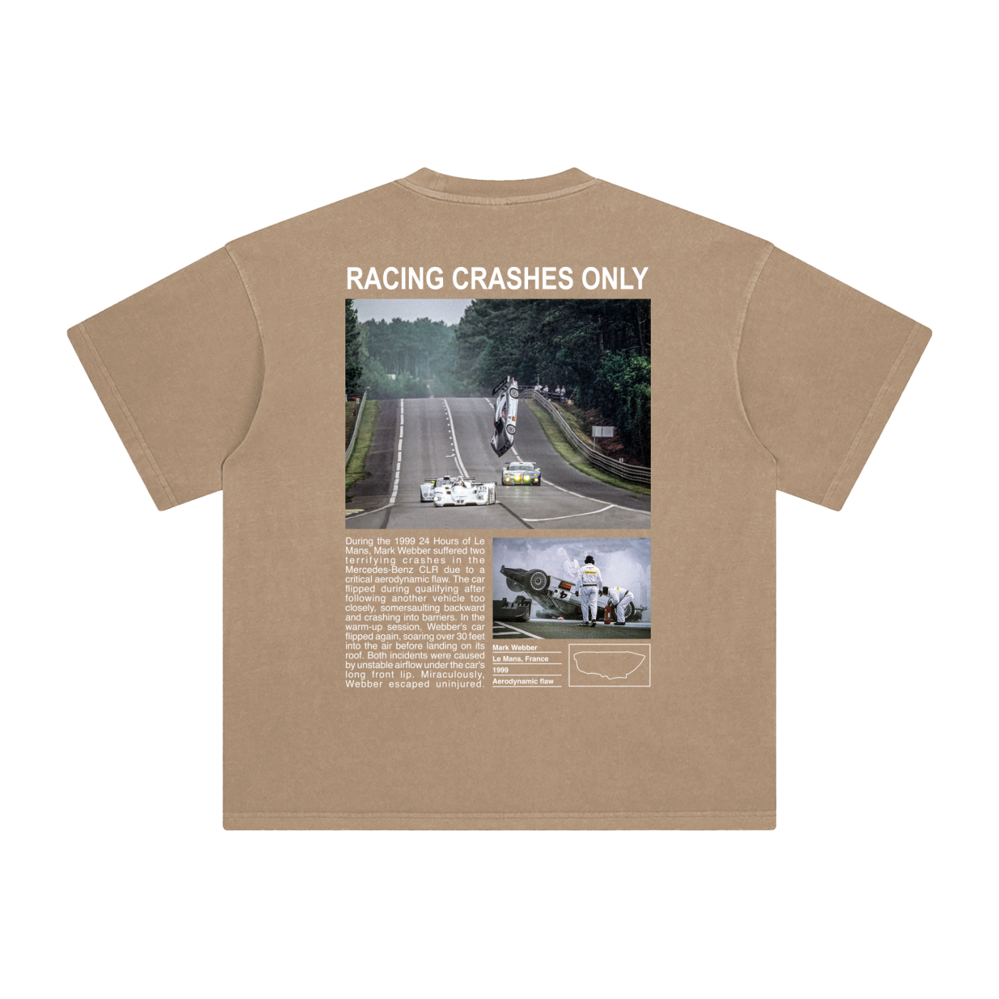 Mercedes Le Mans Crash Tee