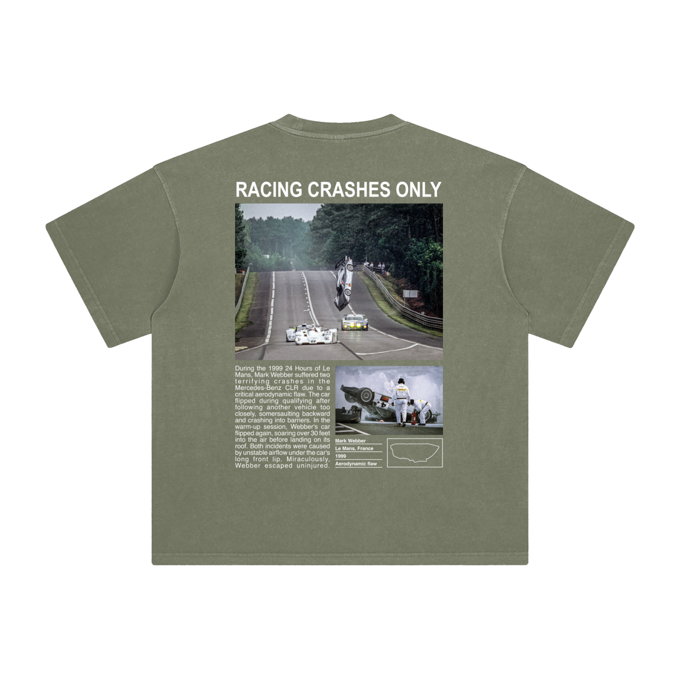 Mercedes Le Mans Crash Tee