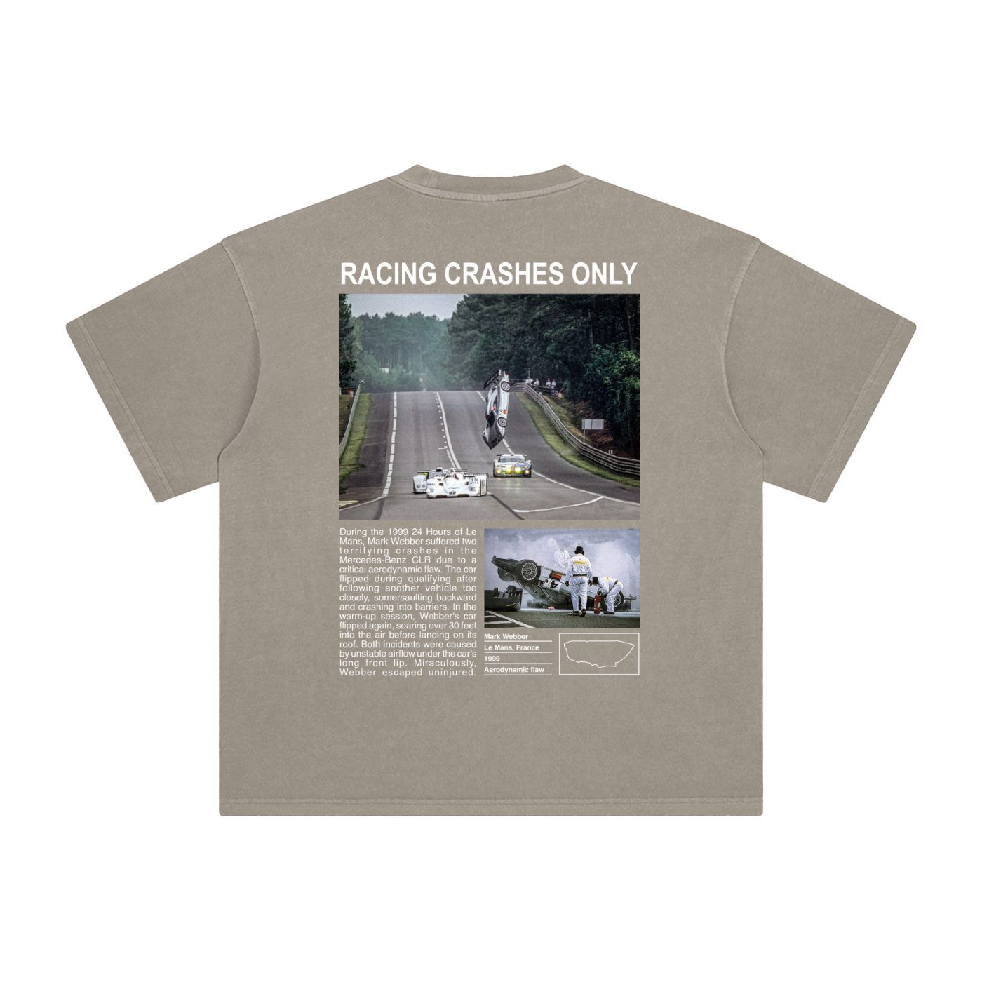 Mercedes Le Mans Crash Tee